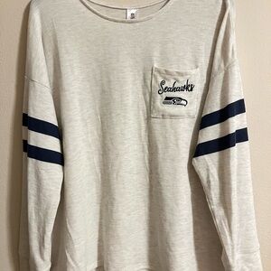 Women’s Seattle Seahawks Apparel Long Sleeve Shirt/Sweater